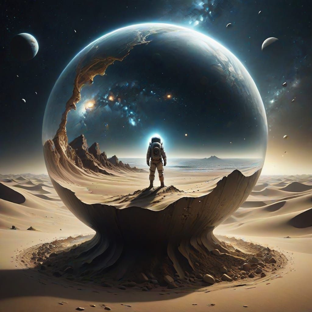 Time and Space in Detailed Matte Painting