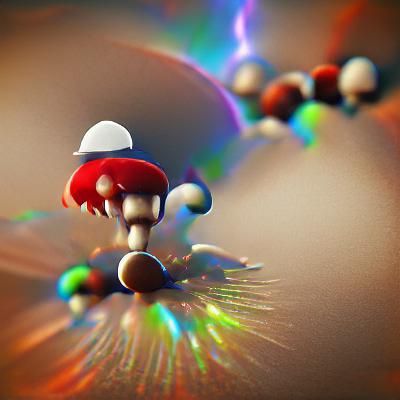 Classic Super Mario Mushroom Illustration