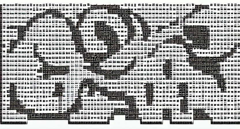 Generated ASCII Art Visualization