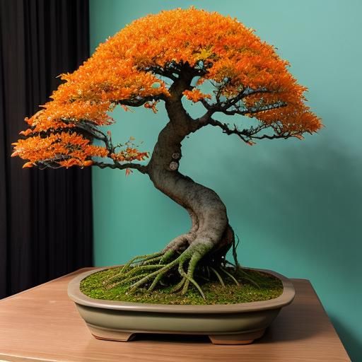 Orange Tree Bonsai: Miniature Citrus Art