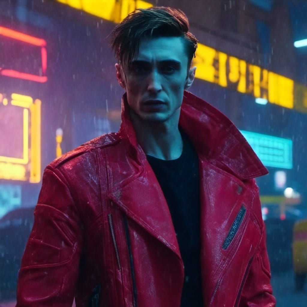 Cyberpunk 2099 Neon Cityscape