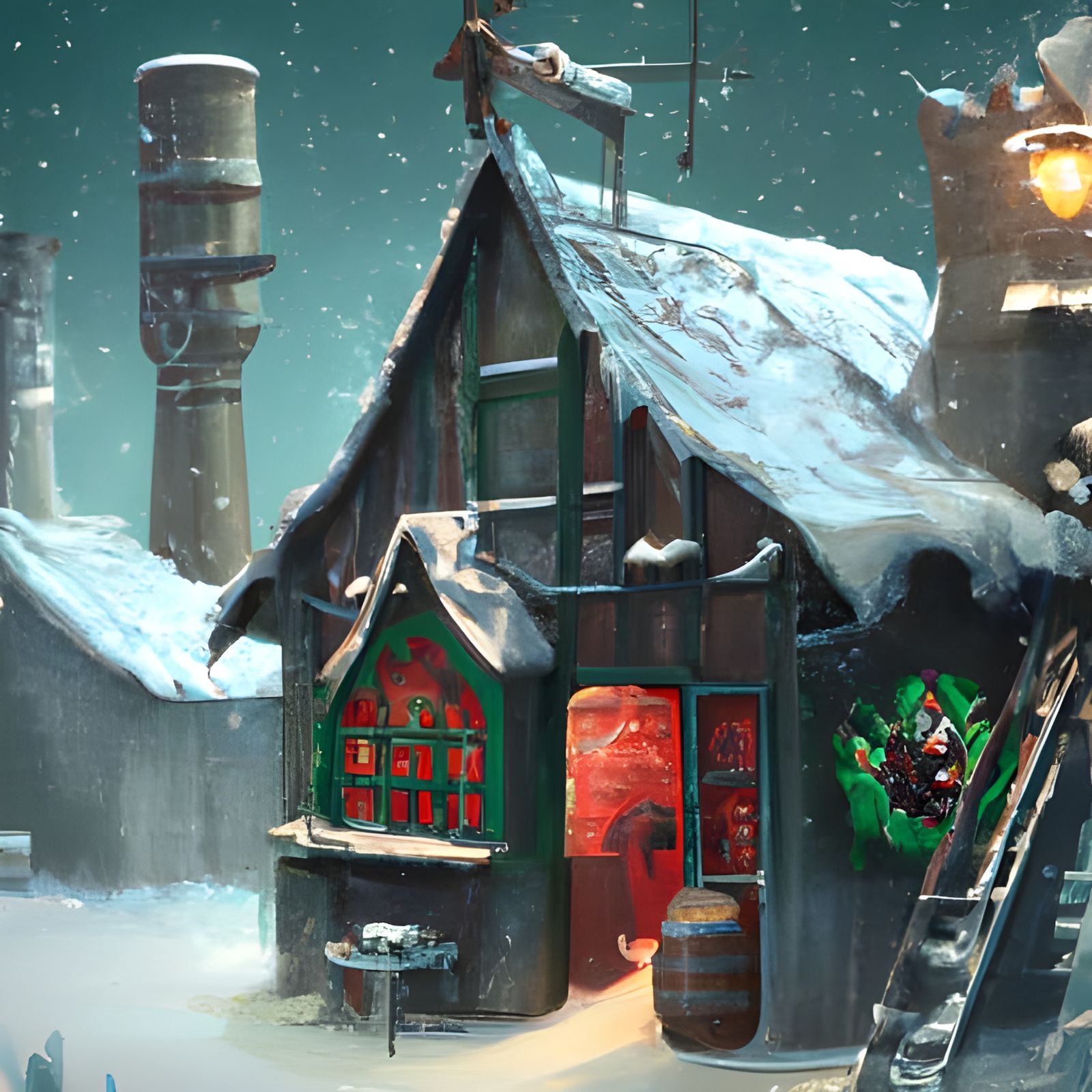 Santa’s Workshop, Exterior Shot