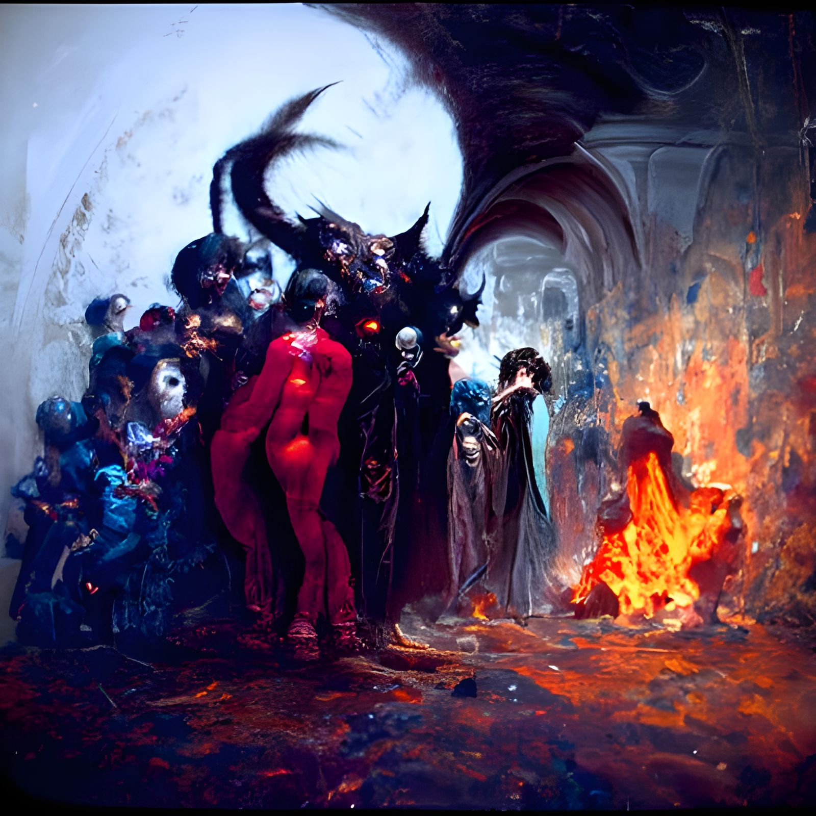 The Devil's Party: Gothic Horror Art