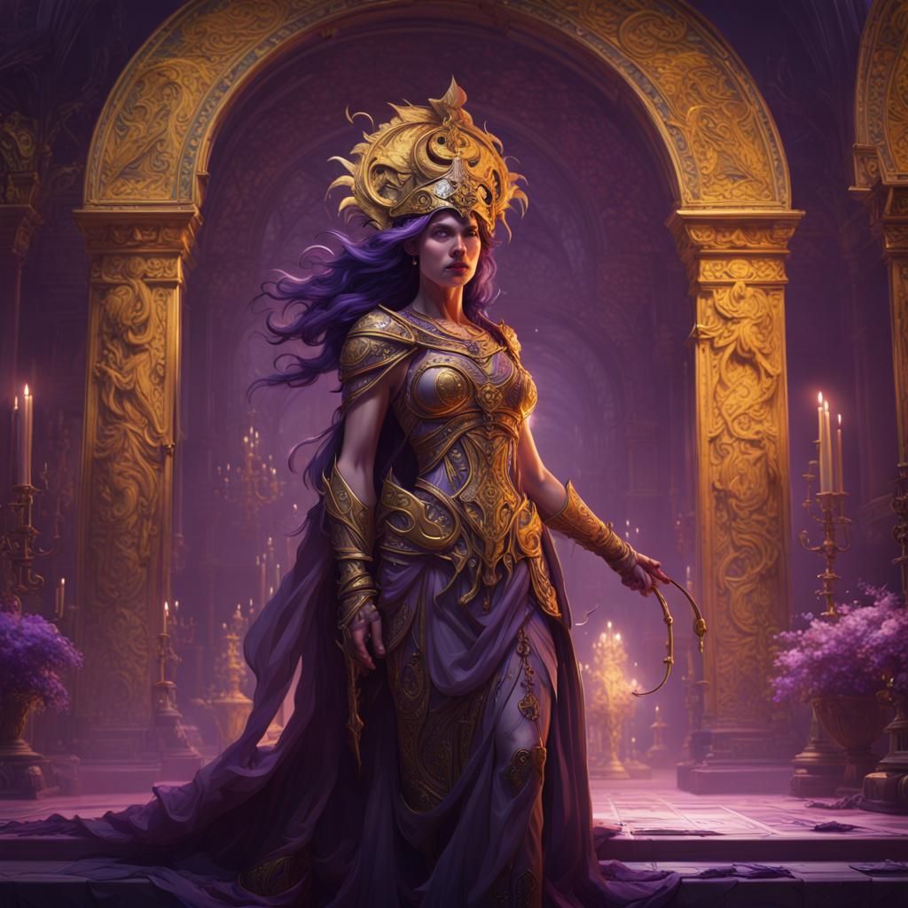 Dark Fantasy Mythology Concept Art in 8k