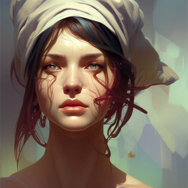 Hyperdetailed Chef Woman Portrait in Unreal Engine 5