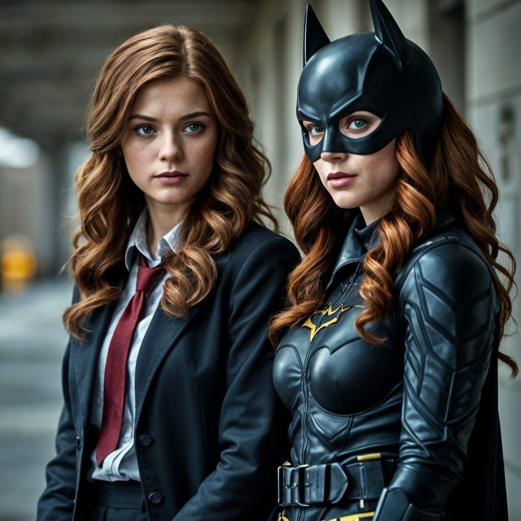 Mysterious Encounter Between Barbara Gordon and Batgirl
