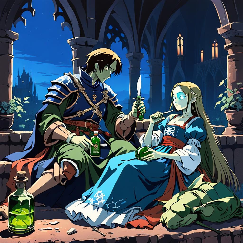 Romeo and Juliet Tragic Anime Key Visual