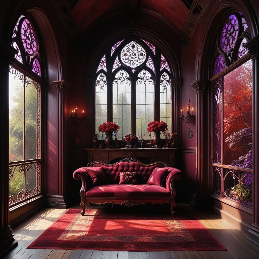 Royal Wooden Palace in a Fantastical Paradise