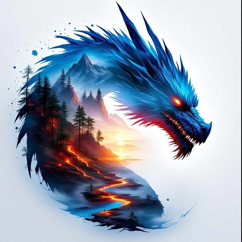 Dragon's Realm: A Balance of Ice and Fire