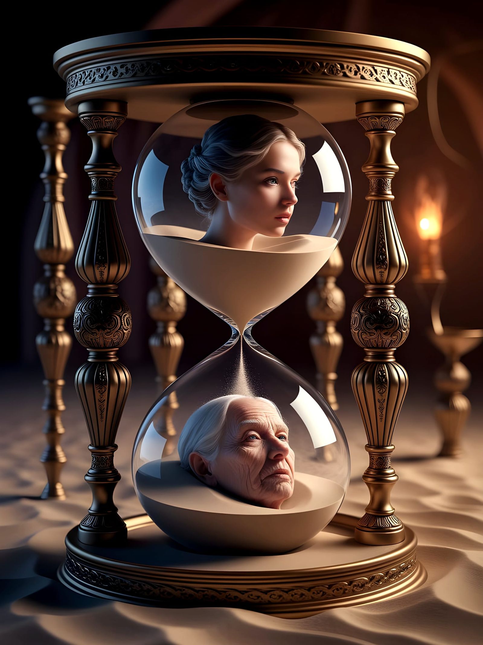 Ephemeral Beauty Transformed by Time