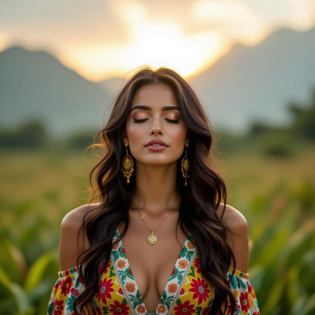 Woman in Nature: A Roberto Ferri, Klimt, Thorp Inspired Artw...