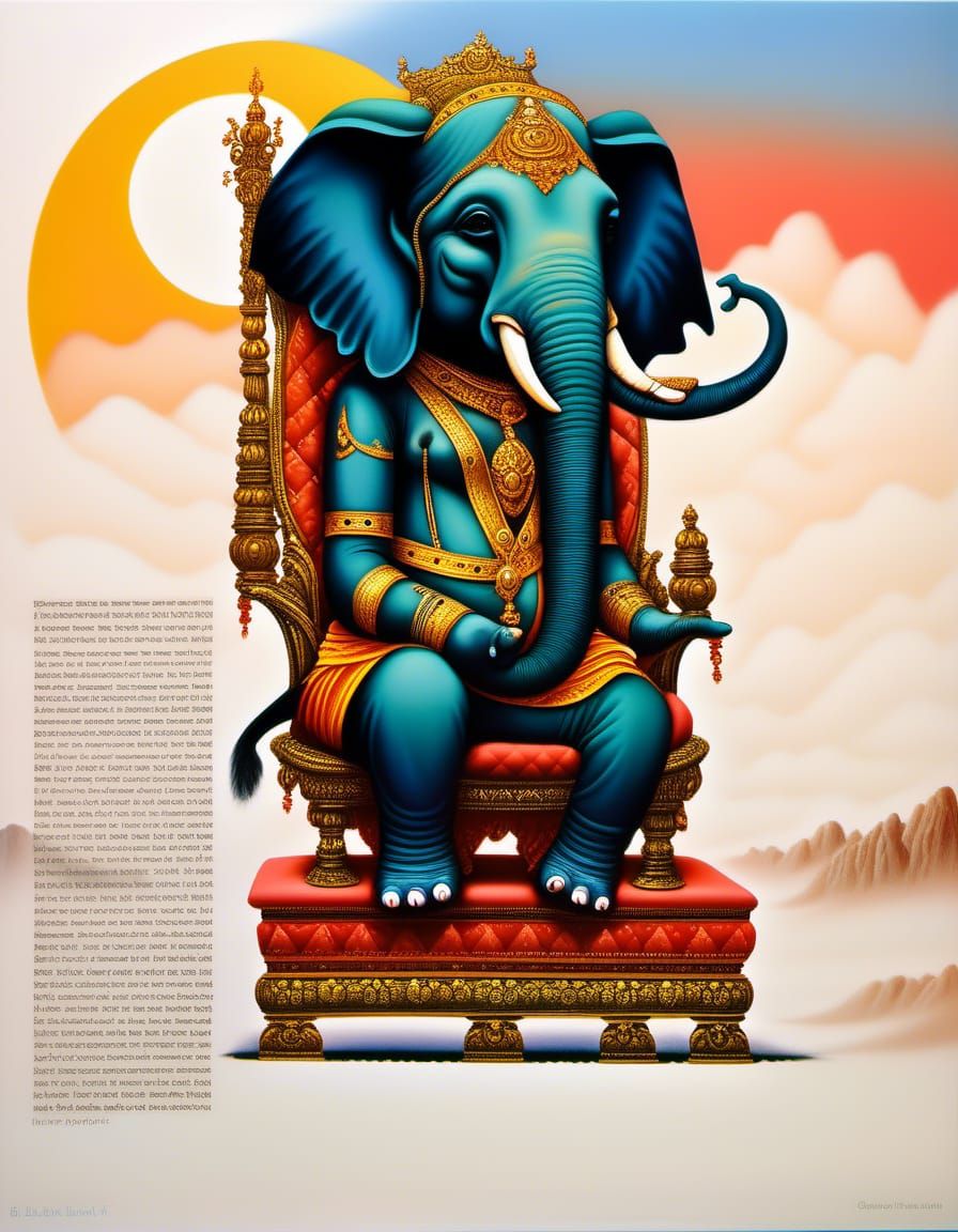 Ganesha, modern magazin edition.