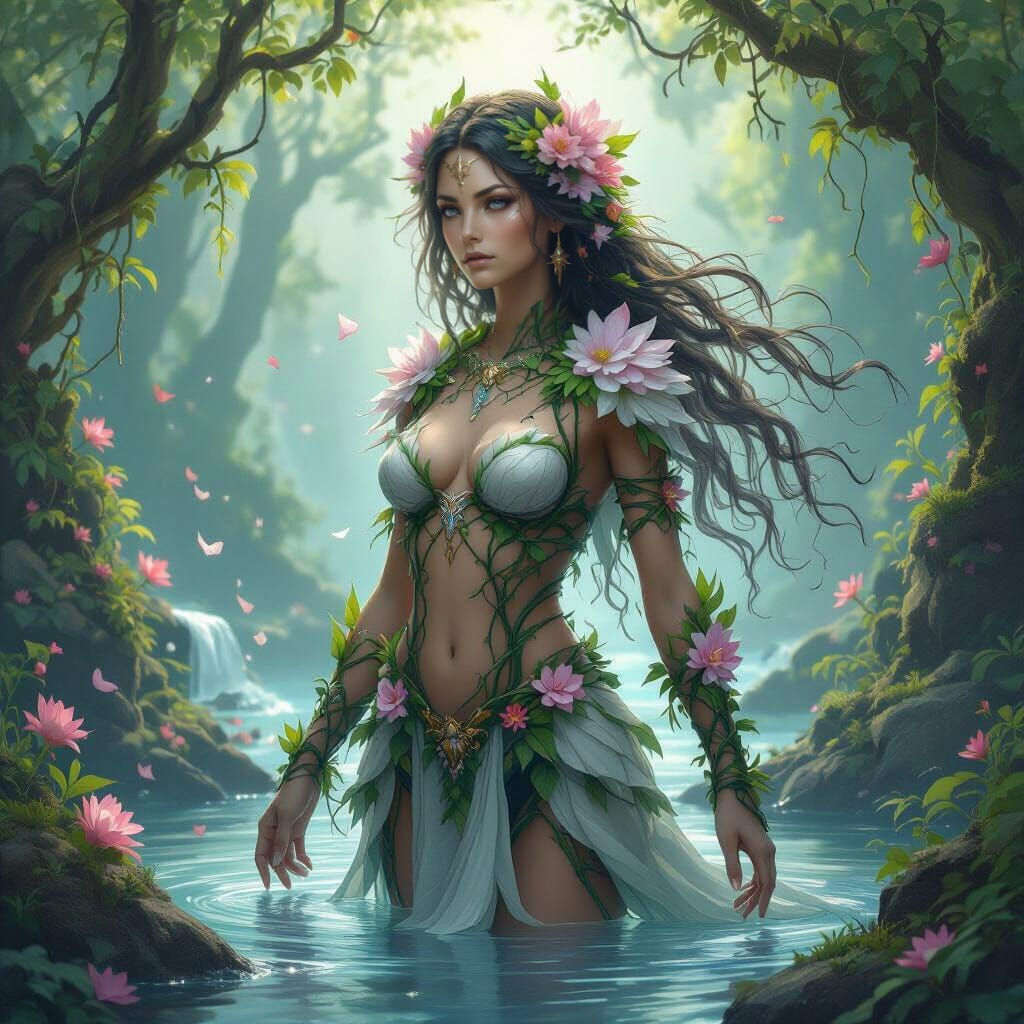 Warrior Goddess of Nature: Elemental Being