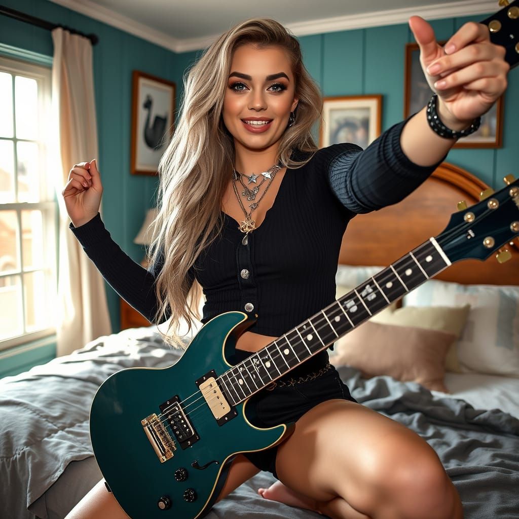 A hyper-realistic digital portrait of a 23 young woman chara...