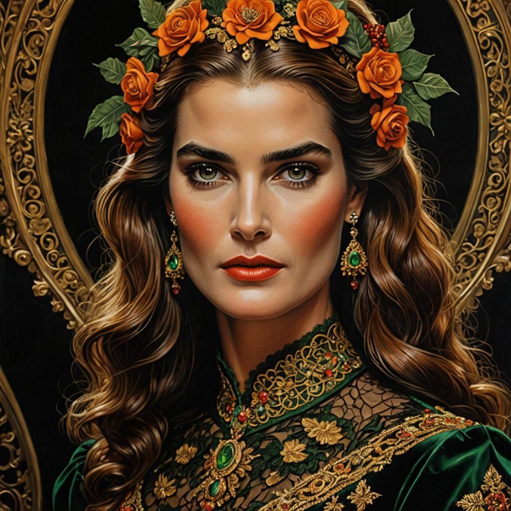 Brooke Shields as Spy in Onirical Allegory Style