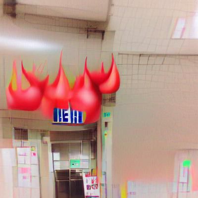 AI's Vision of Hell in Dark Tones