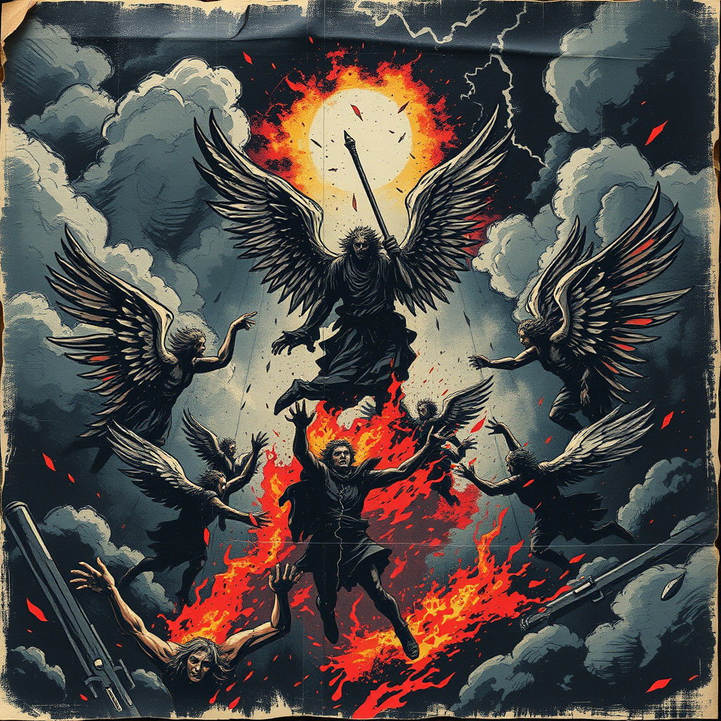 Fallen Angels Clash in War-Torn Heaven