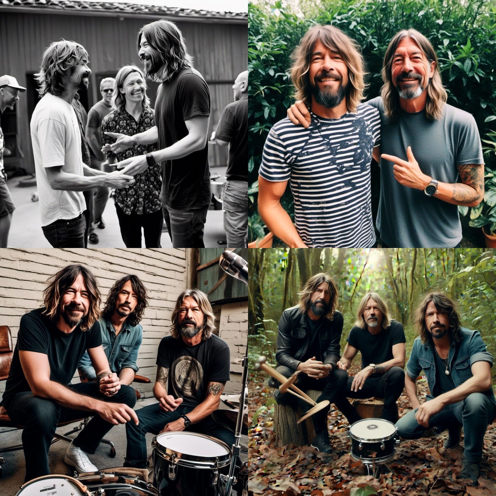 Hyperrealistic Portrait: Nirvana Drummer Meets Foo Fighters ...