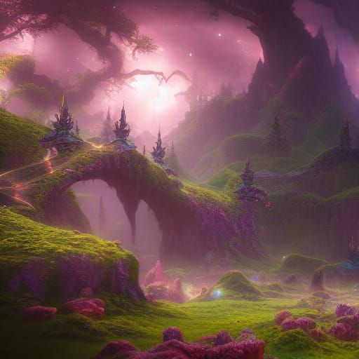 Fantastical Earth Princes Concept Art