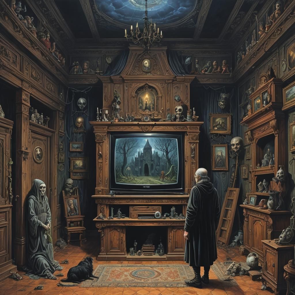 Inside the spooky Victorian mansion