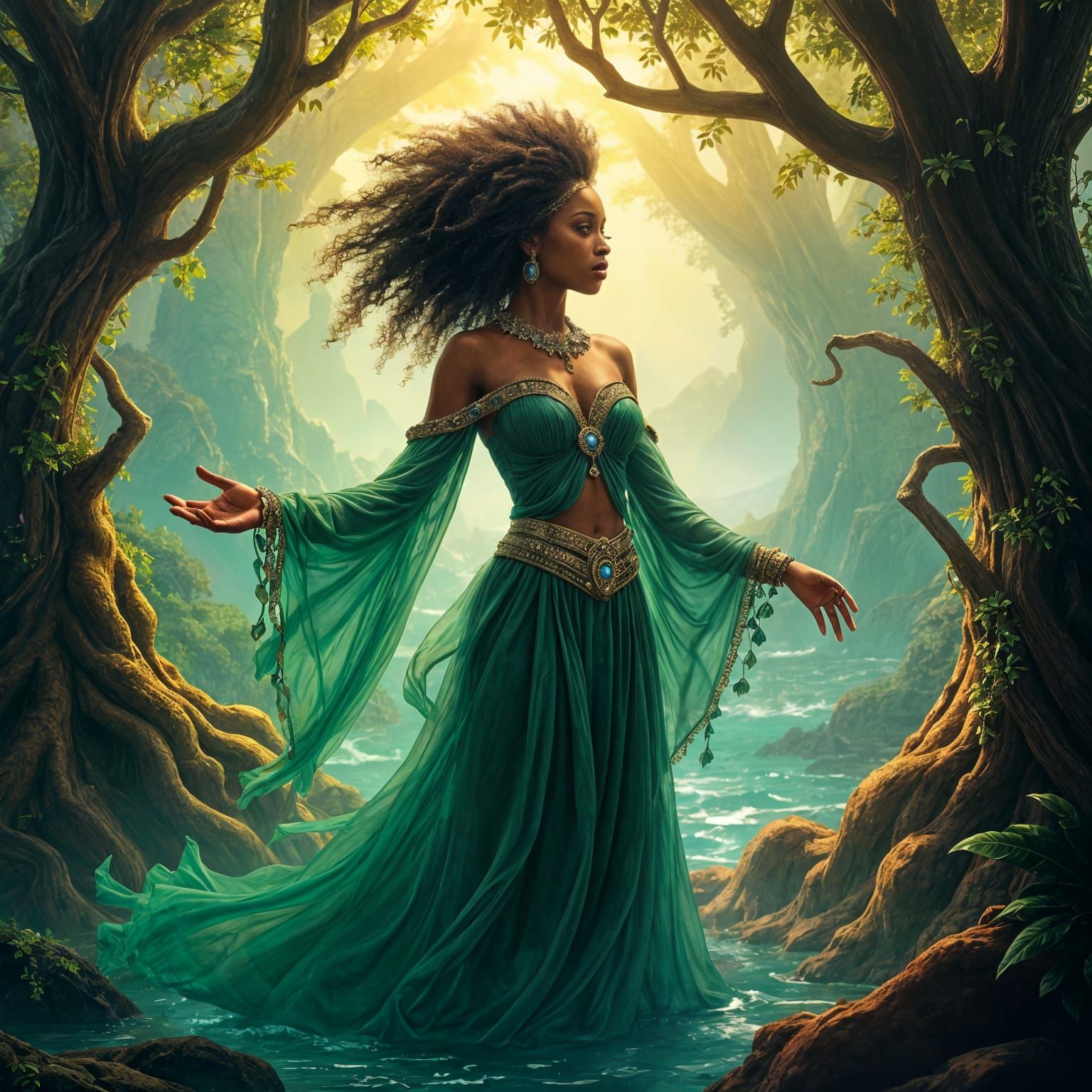 Afro-Caribbean Goddess of Earth and Air