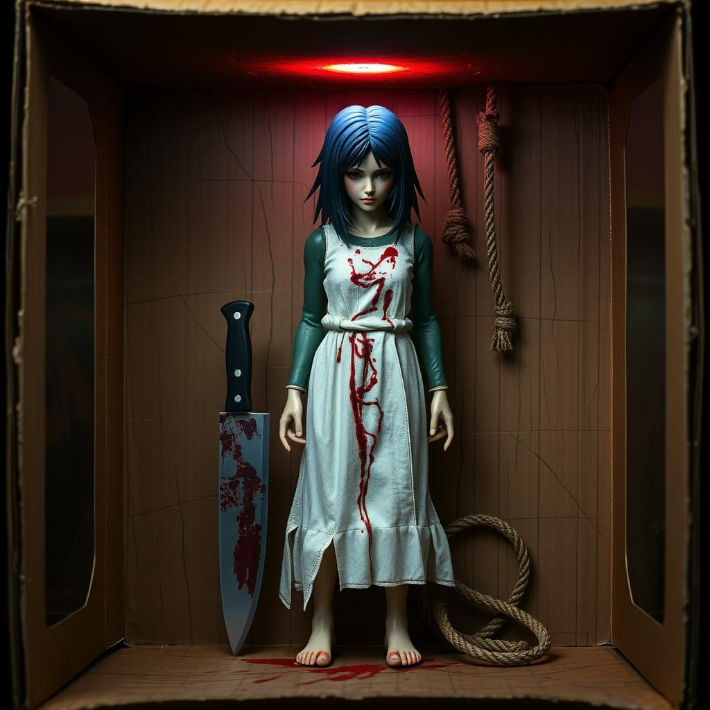 Sadako Yamamura NECA Action Figure in Collector's Box