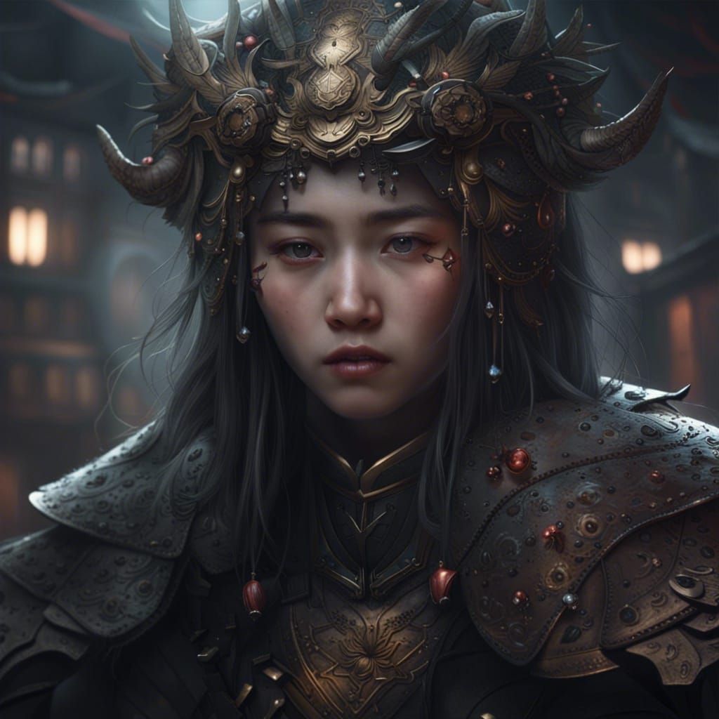 Fantasy Scene in Digital Painting Style