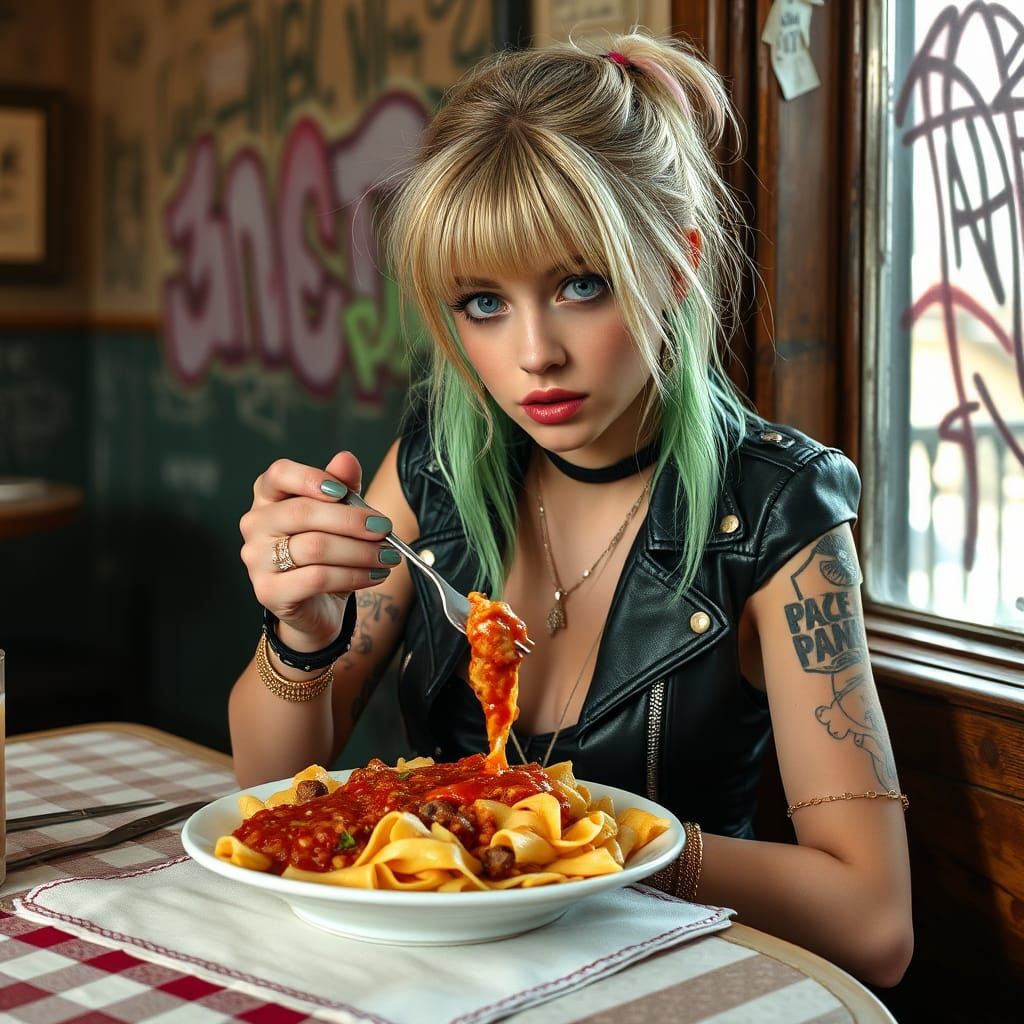 Séductrice jeune femme,