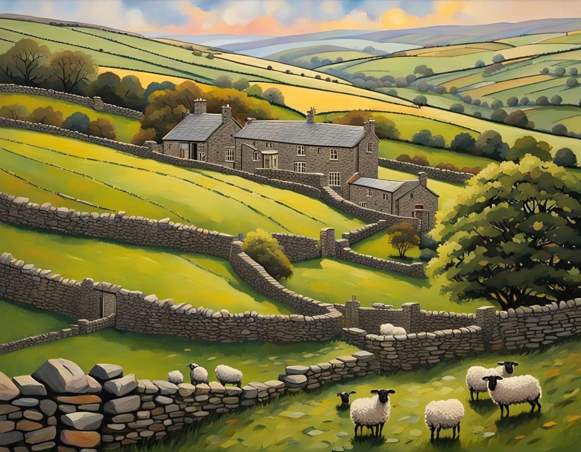 Farm in the Yorkshire Dales