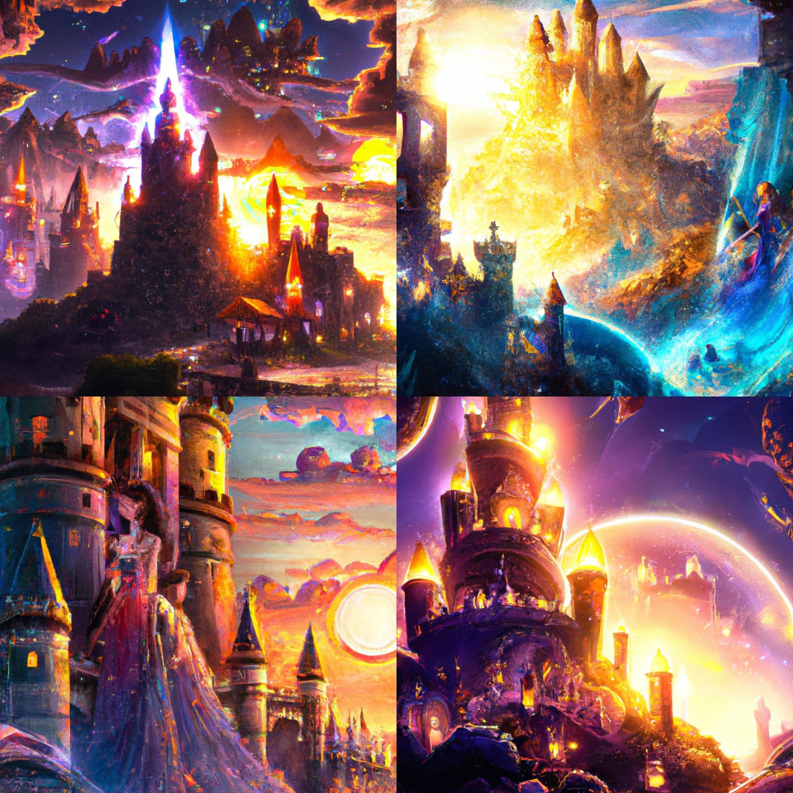 Eclipse Castle (Dalle2)