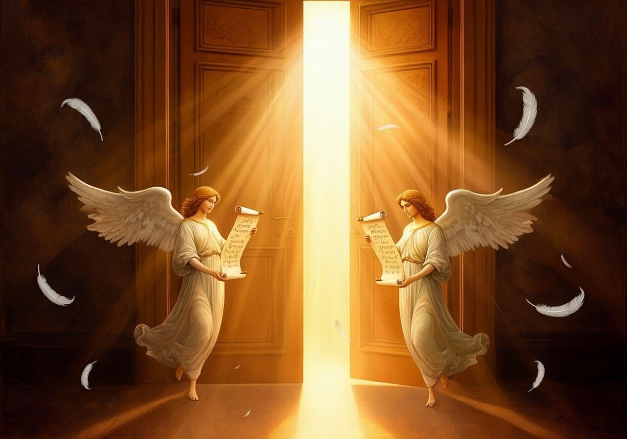 Majestic Golden Door to Eternity