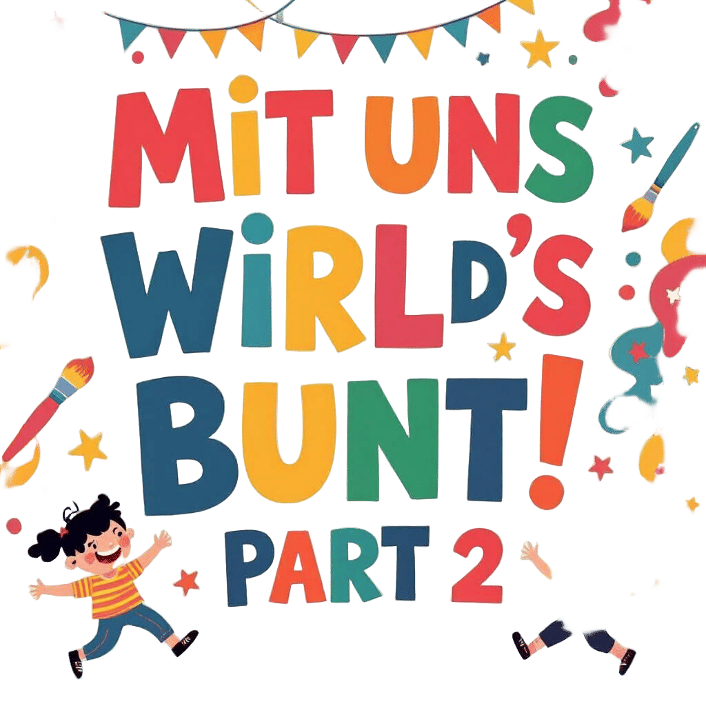 Vibrant Art Project Poster for Kids Ages 6-10