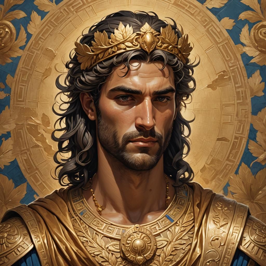 Jason Aesonos Igemon: Ancient Greek Prince Portrait