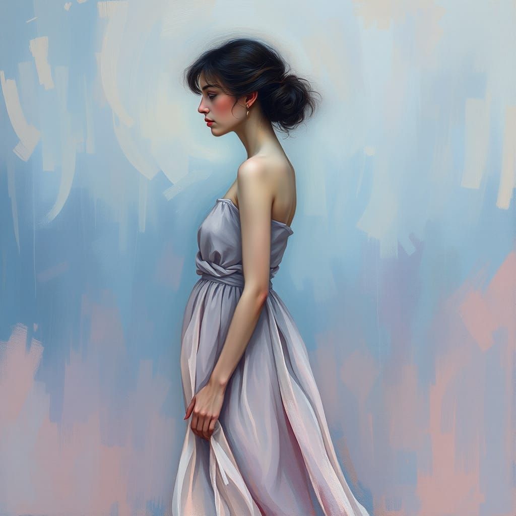 Lost in Twilight Blue Despair