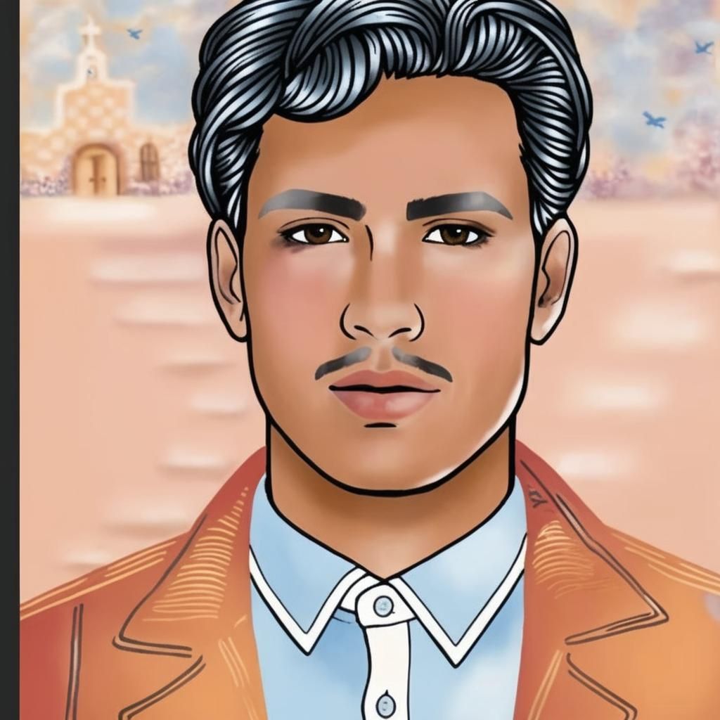 Portrait of Thiago Generated by AI