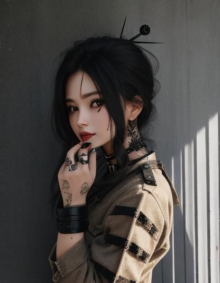 Monochrome Barbed Wire Close-Up