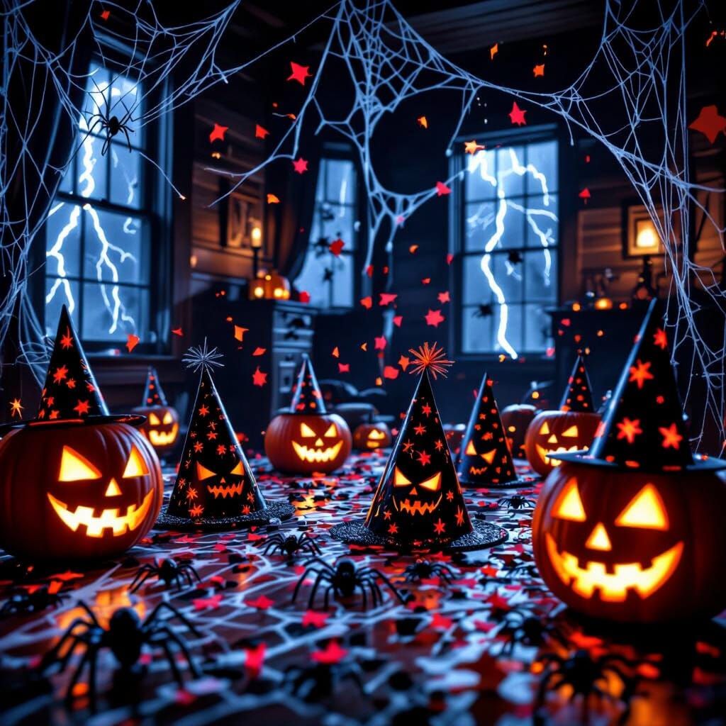 Haunted New Year's Eve Party with Spooky Spirits