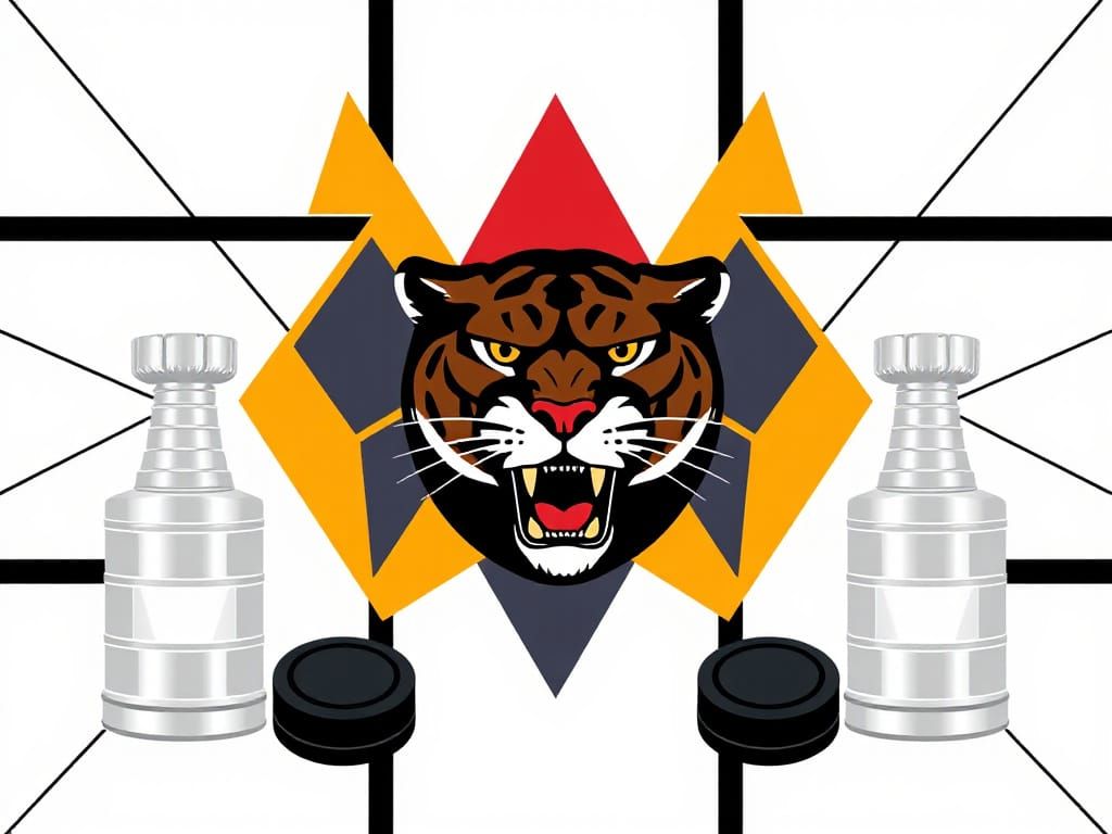 Florida Panthers:  Back-to-Back Stanley Cup Champions 🌴🏖🏆🐾🐆🐾🏆🏖🌴