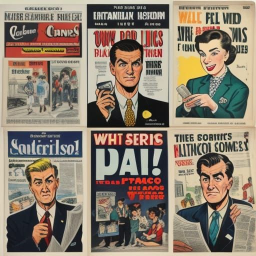 1950s Newspaper Comics Leap to Life