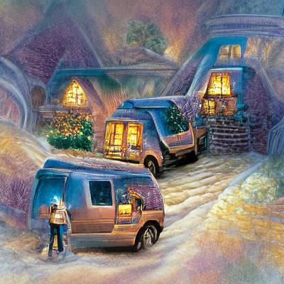 Home Alone with iPads: A Kinkade Christmas