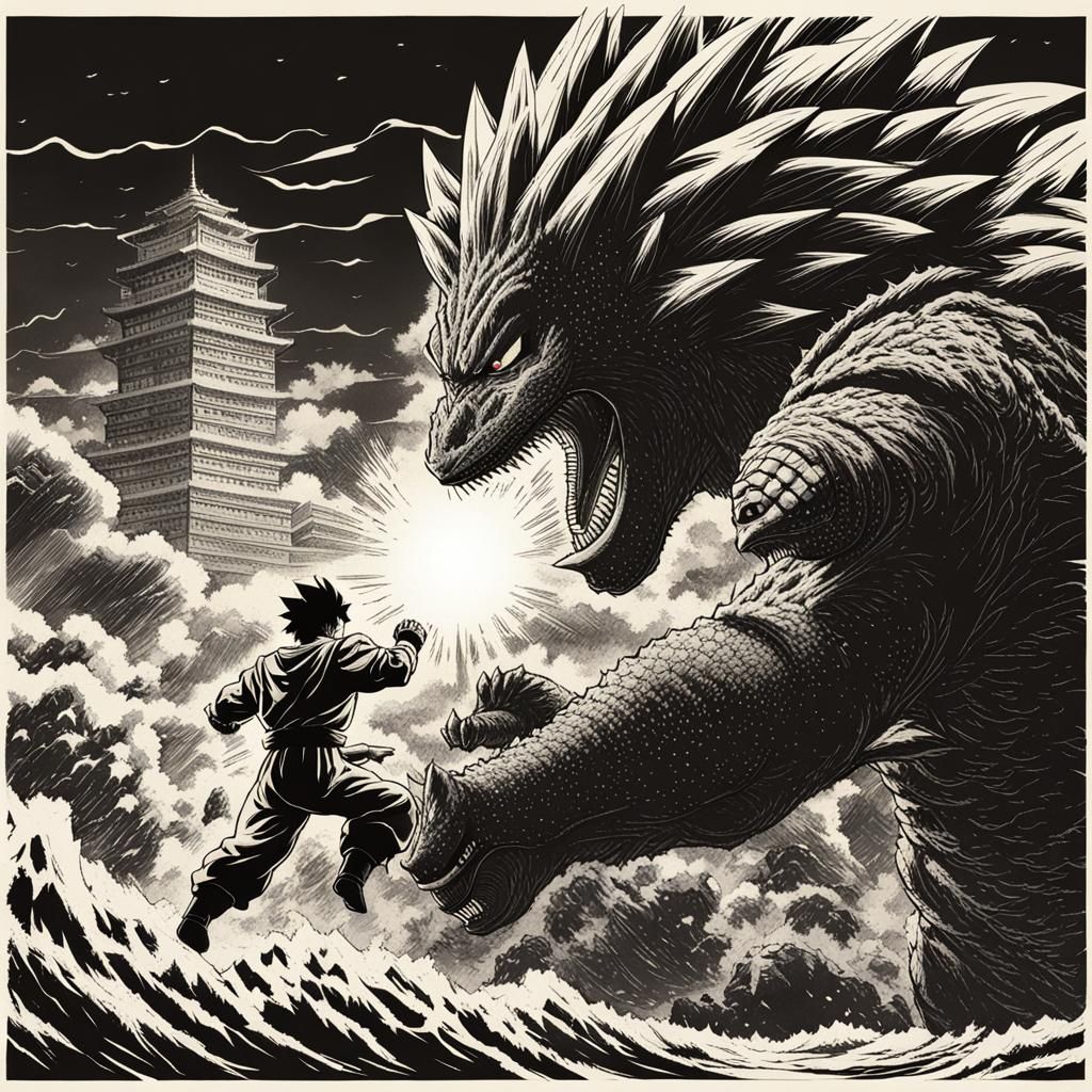 Goku vs Godzilla: A Serious Showdown