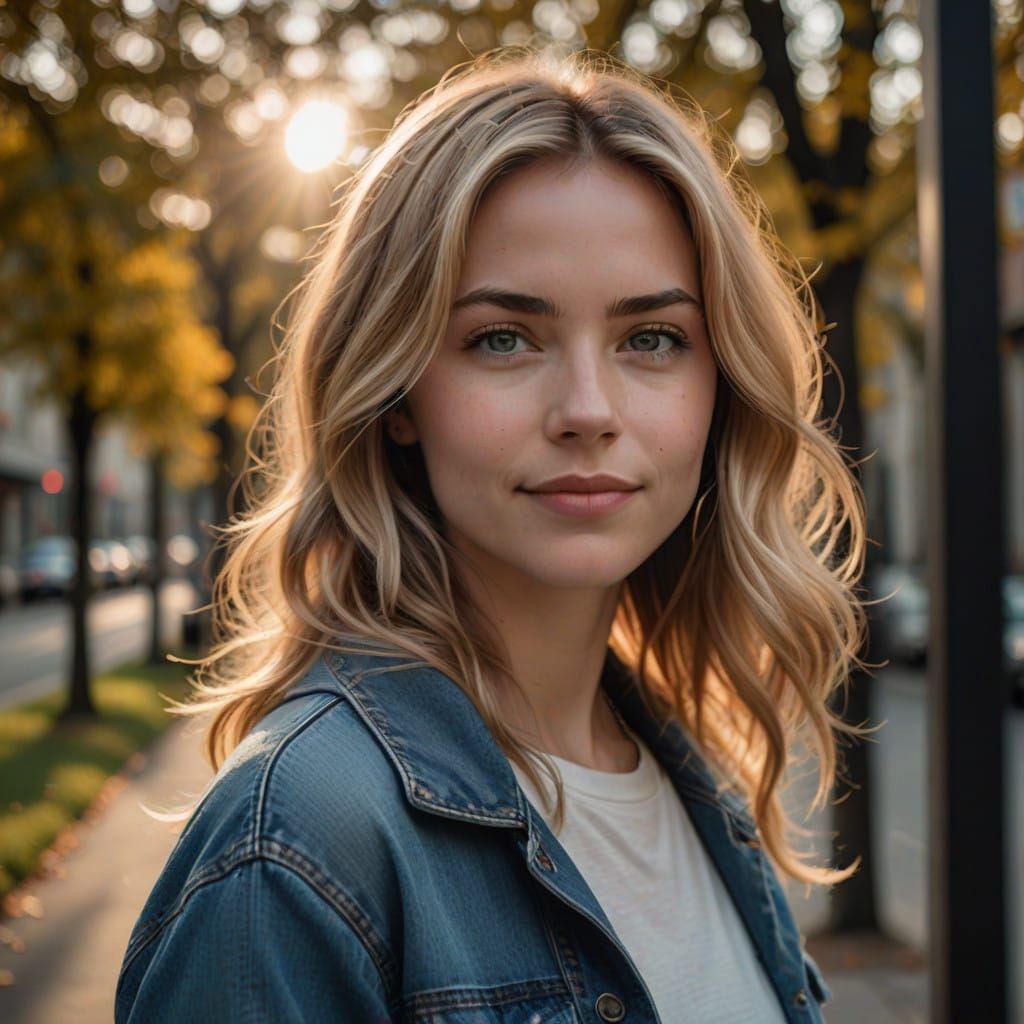 Tender Golden Hour Portraits of Love and Affection in Soft W...