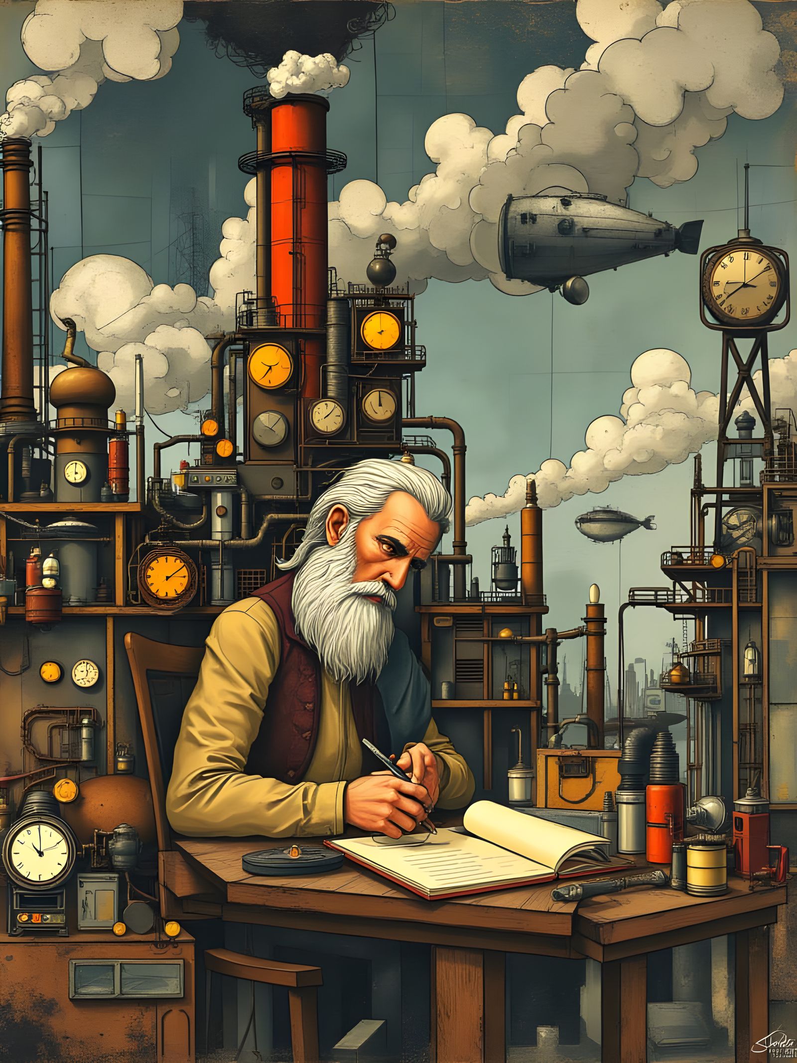 Mr Verne's Writing Desk