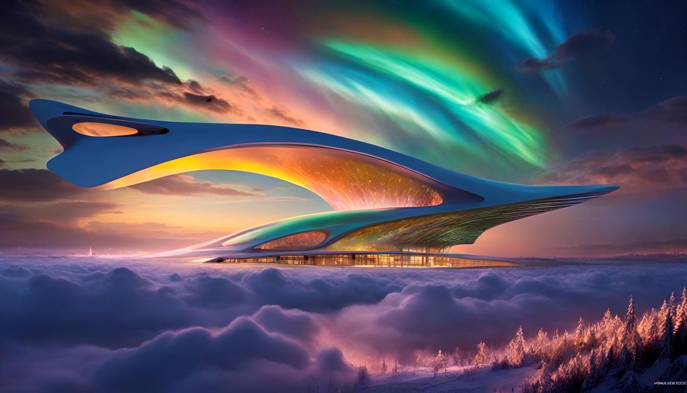 Abalone Utopia Conceptualized by Zaha Hadid