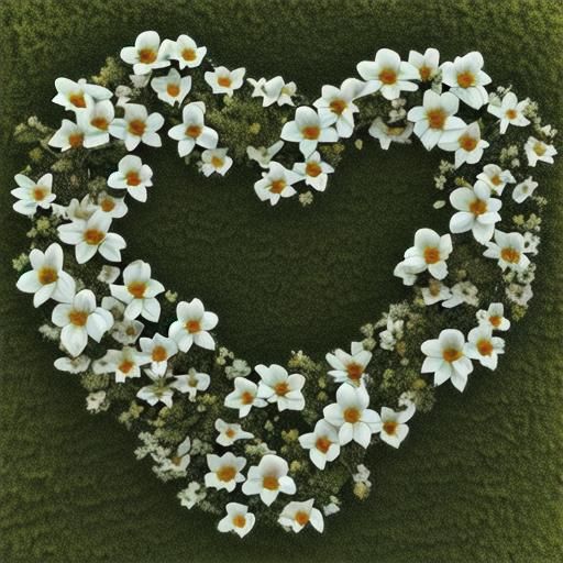 Exquisite Orchid Blossoms in Digital Art