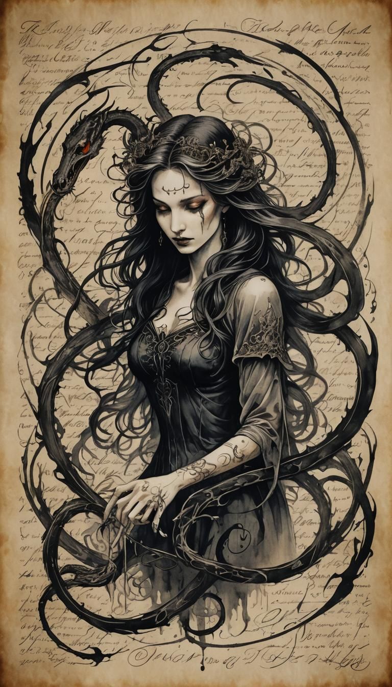 Demonic Calligraphy and a Woman's Celestial Ascent