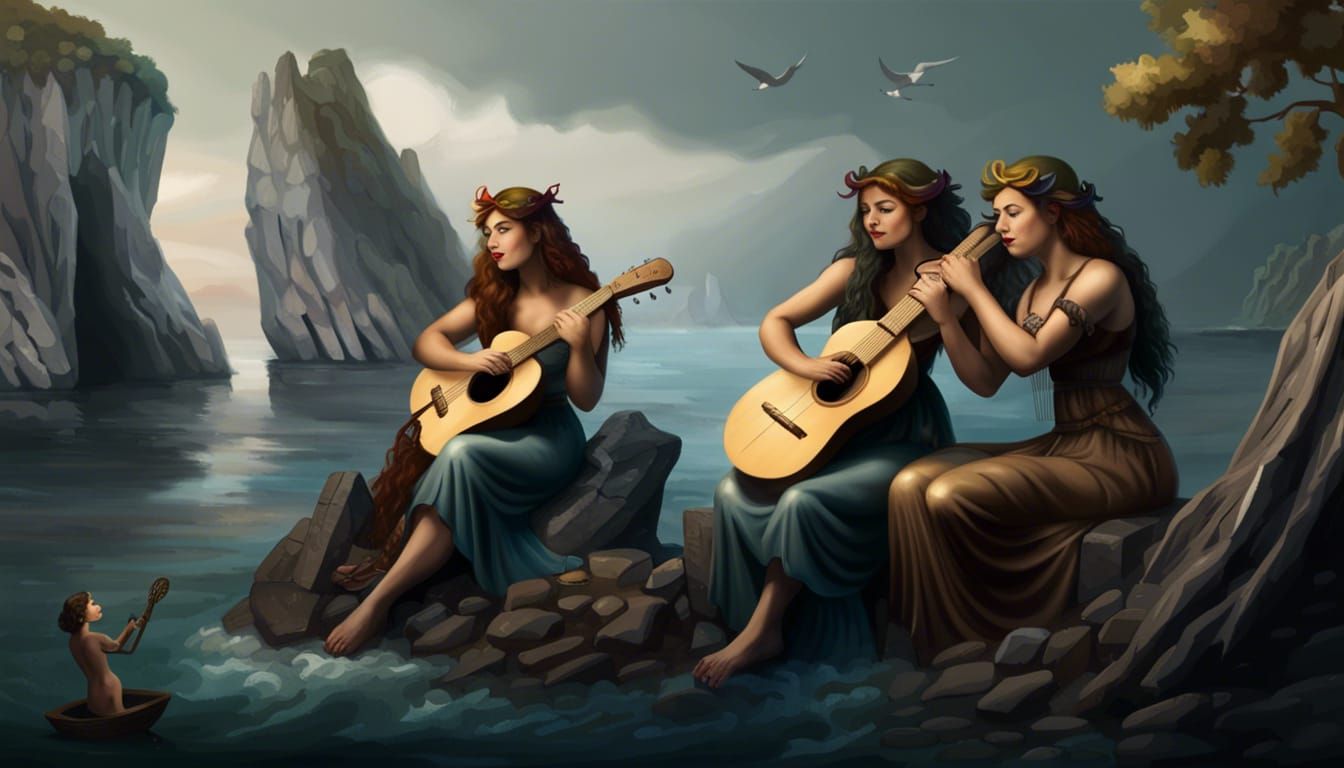 Sirens Lure Ship With Music