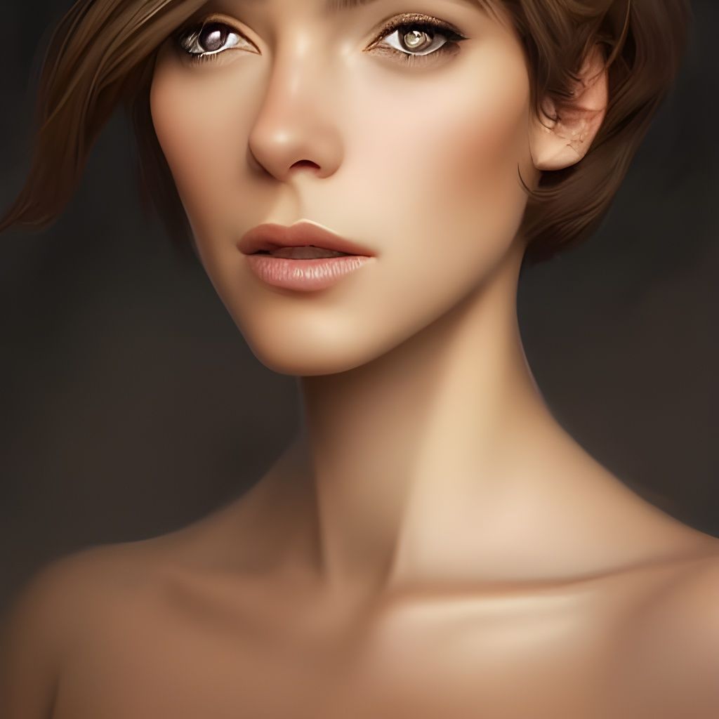 Alisa Bosconovitch Portrait in Artgerm Style