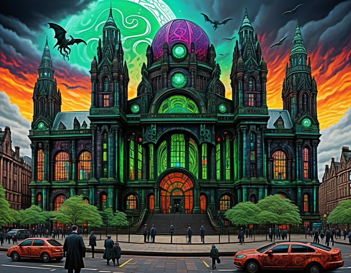 Dystopian Glasgow: Lovecraftian Steampunk Nightmare