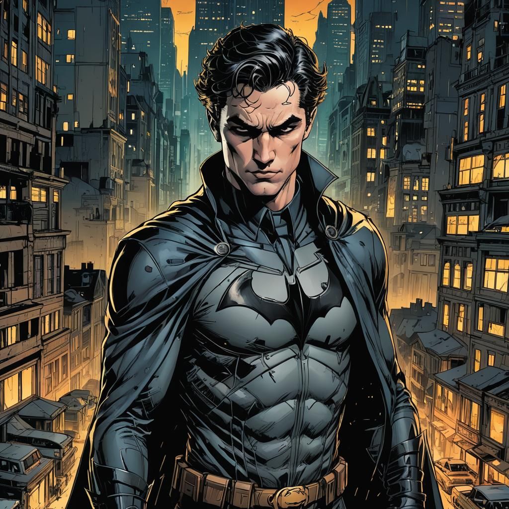 Batman's Evolution in Gotham: A Comic Book Art